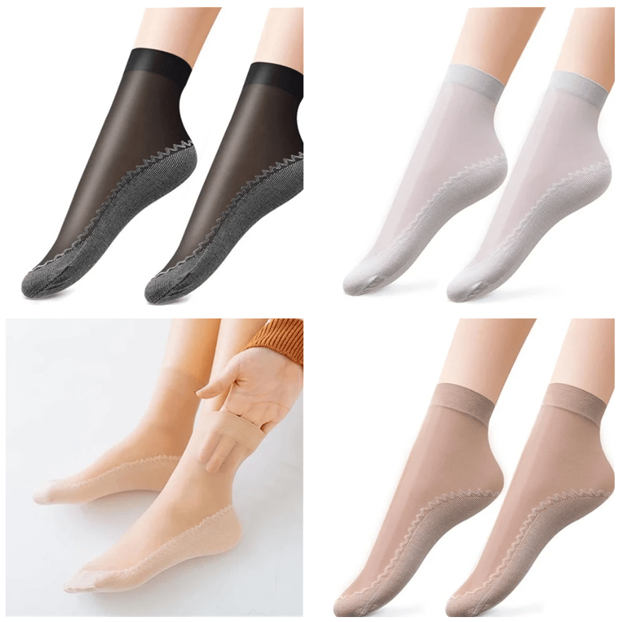 Silky Anti-Slip Socks