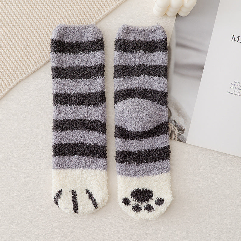 Cute Cat Claw Socks
