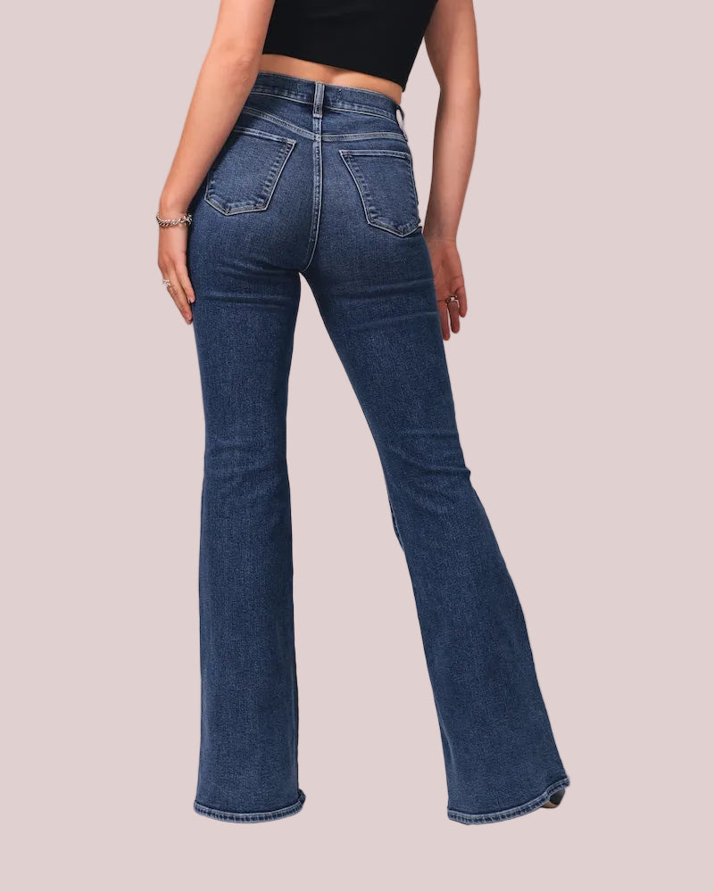 Women's Ultra High Rise Stretch Flare Jeans
