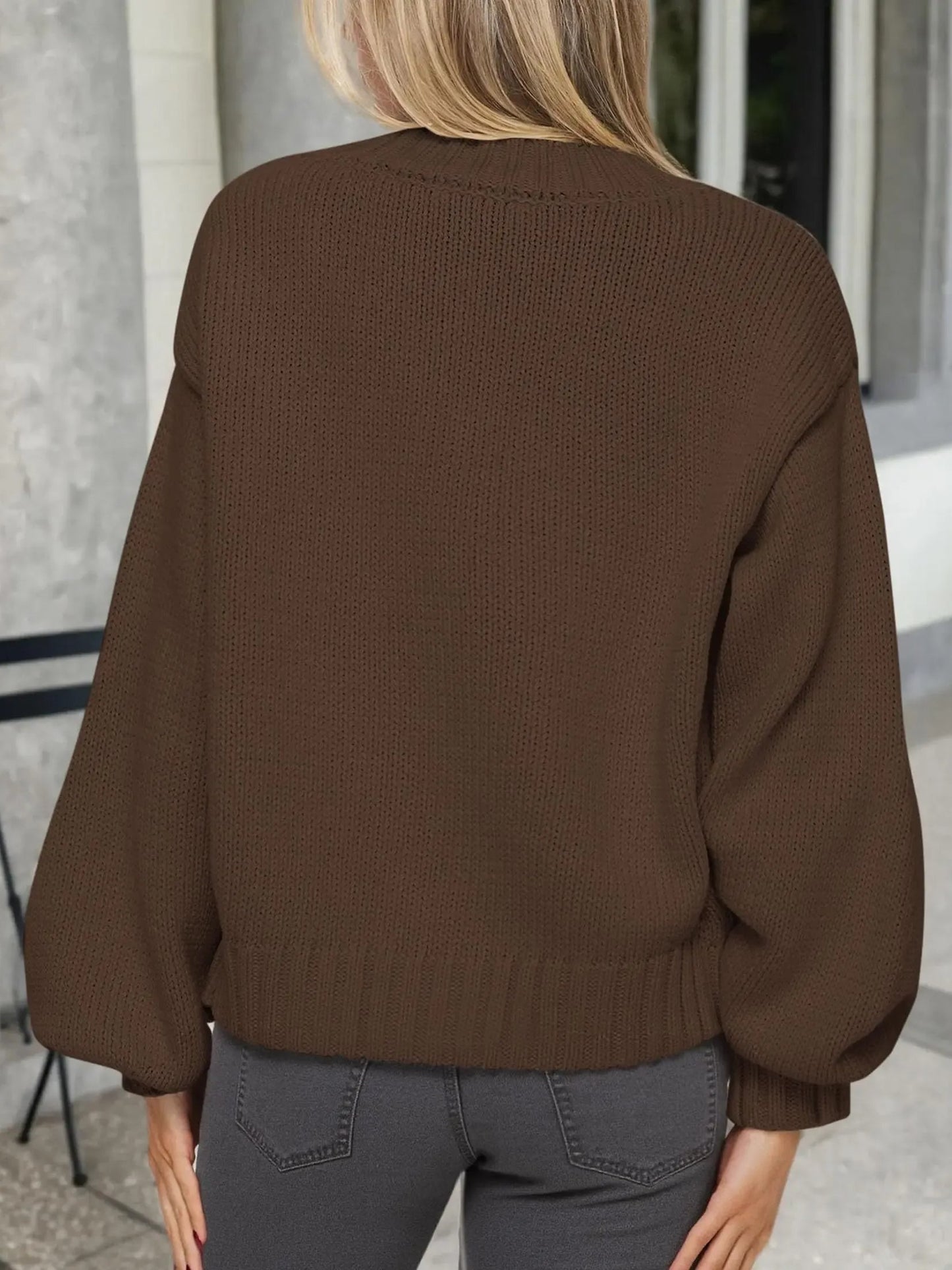 Women's Fall Oversized Knit Cardigan