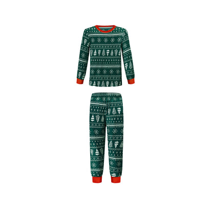 Green Family Pajamas 2-piece Set