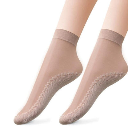 Silky Anti-Slip Socks