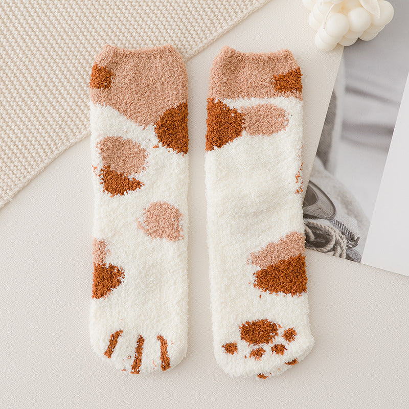 Cute Cat Claw Socks