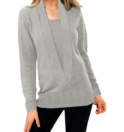 Women's Pullover Cropped Knitted Jumpers