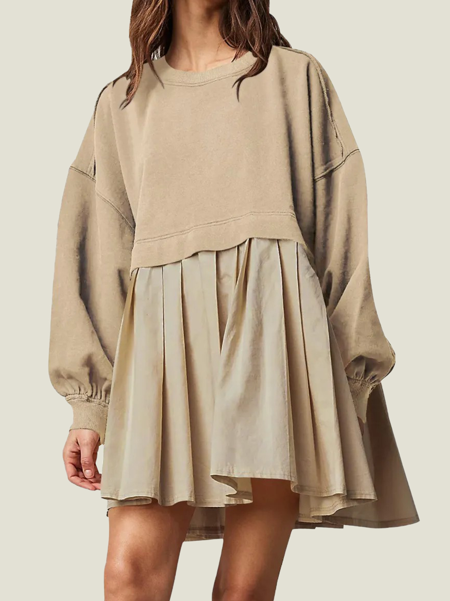 New Women's Oversized Sweatshirt Dress