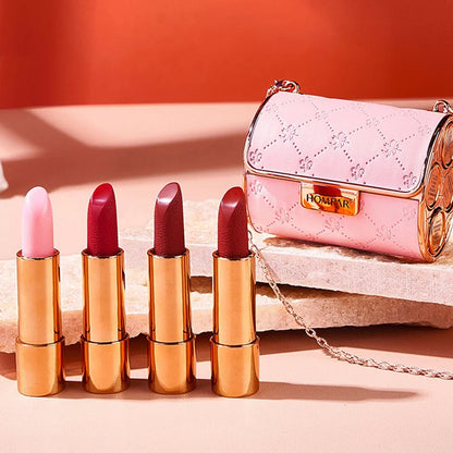 Mother's Day Gift - Velvet Matte Lipstick Set with Glamour Chain Pouch