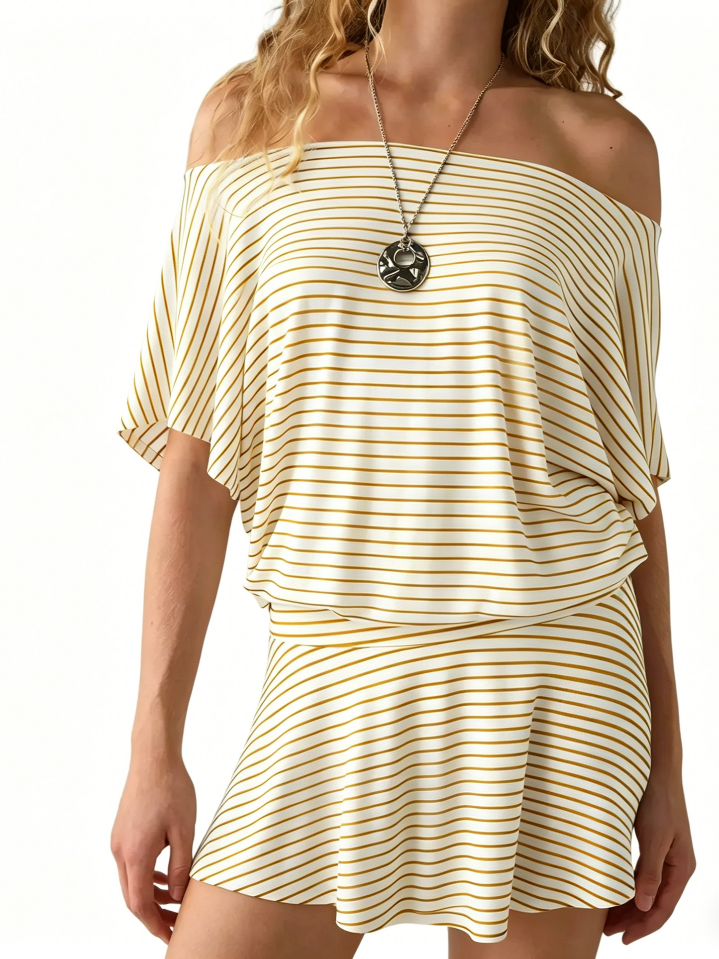 2026 Women's Vibe Sports Off-Shoulder Dress