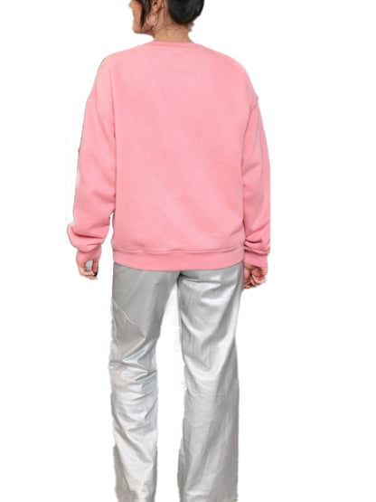 Valentine¡¯s Day Be Mine Sequined Sweatshirt