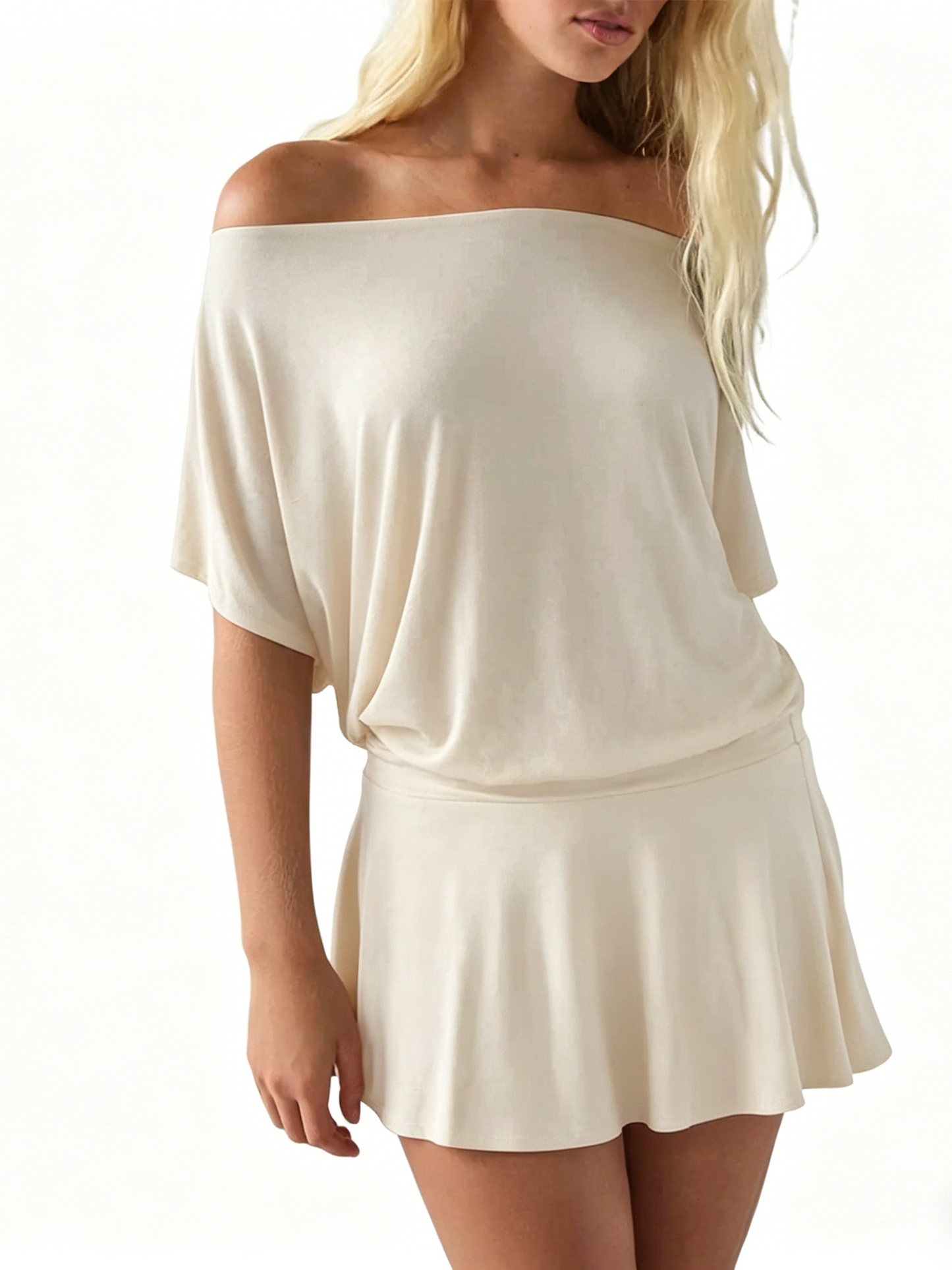 2026 Women's Vibe Sports Off-Shoulder Dress