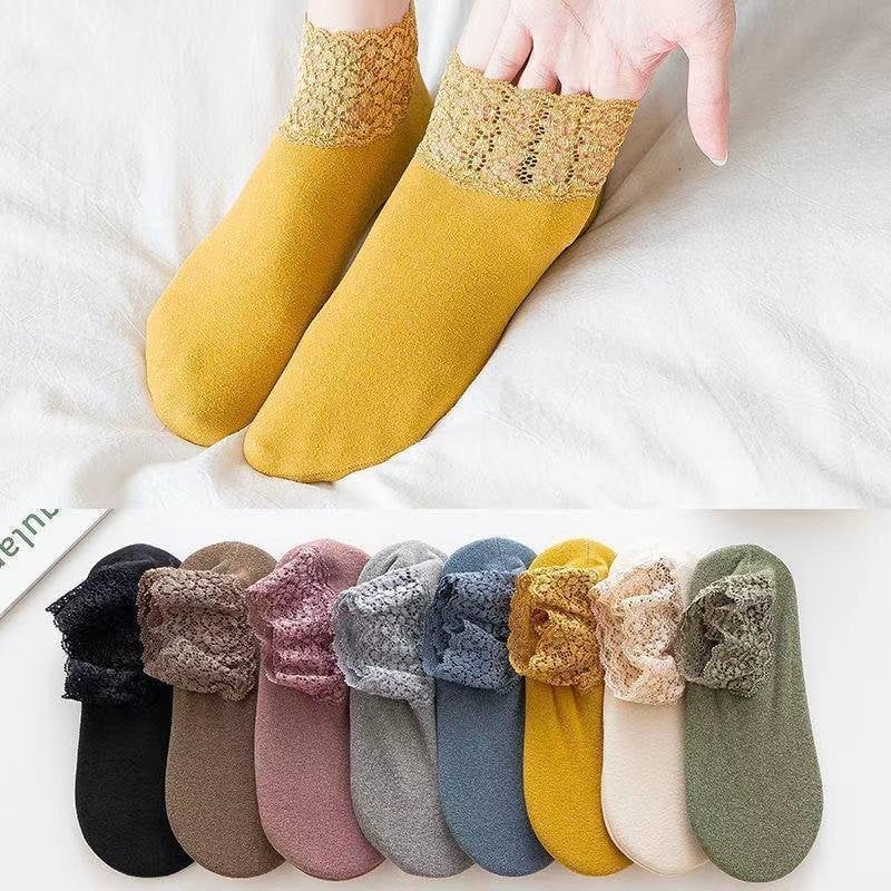 (⛄EARLY CHRISTMAS SALE - 48% OFF) New Fashion Lace Warmer Socks