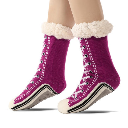 🔥Ultra-thick Cashmere Slipper Home Socks