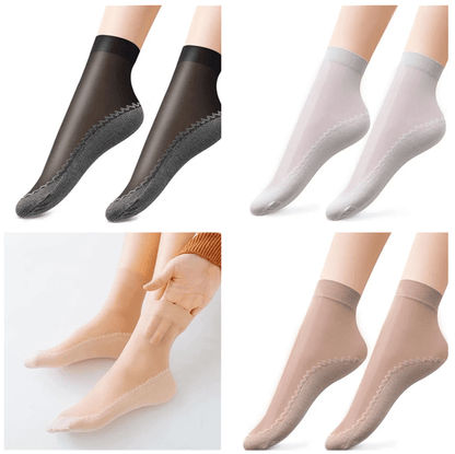 Silky Anti-Slip Socks