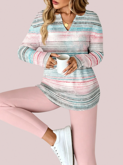 Fall Cozy Casual Matching Two Piece Outfit