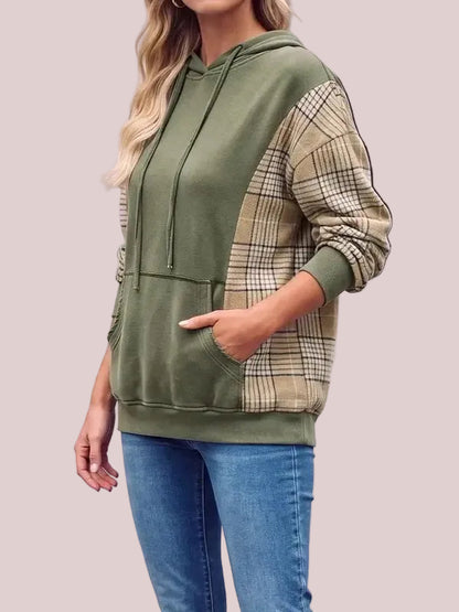 Women's Casual Cotton Loose-Fit Hoodie Sweatshirt