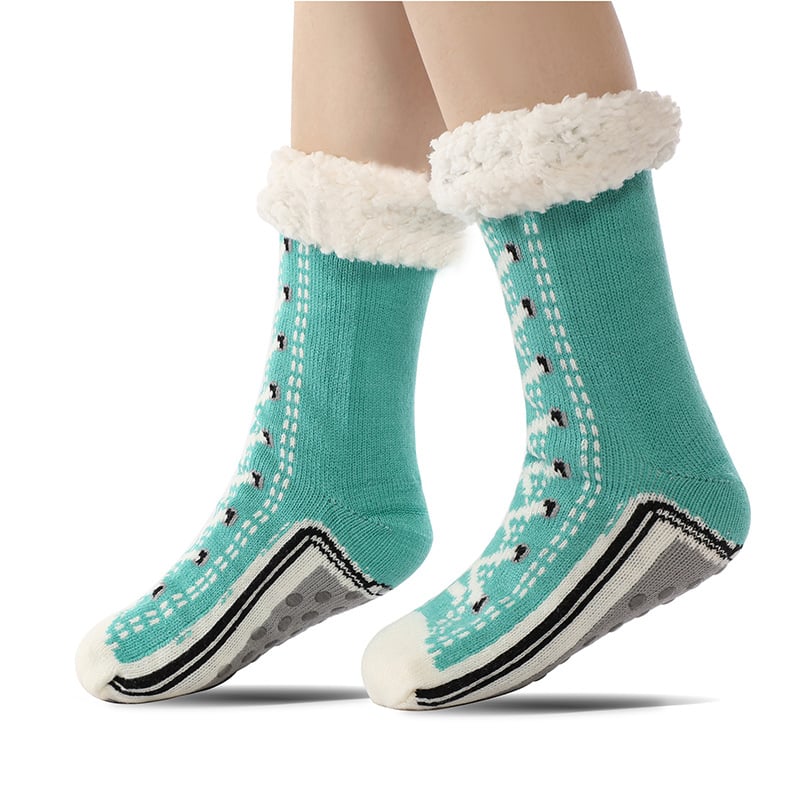 🔥Ultra-thick Cashmere Slipper Home Socks