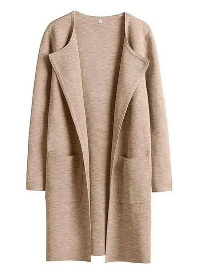 Women's Open Front Knit Cardigan