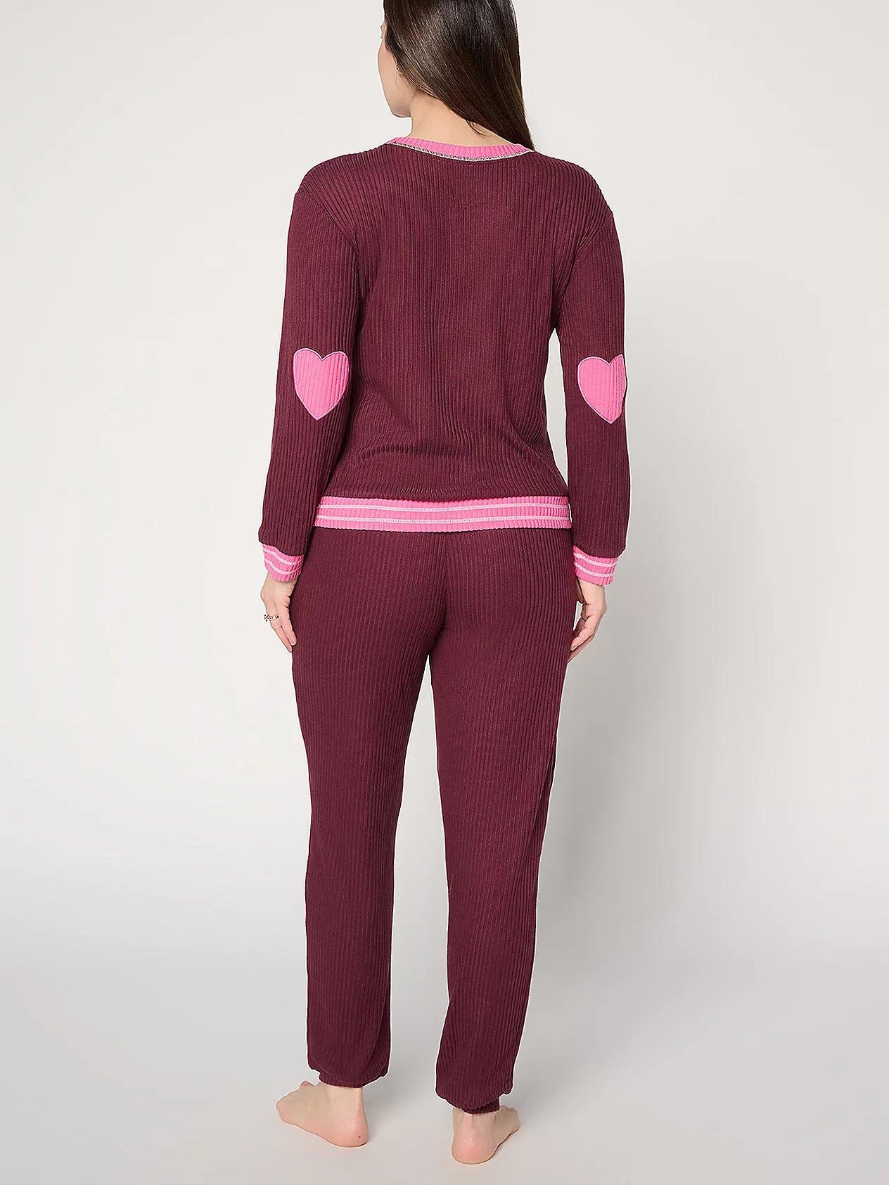 Women's Ribbed Butterknit Lounge Set