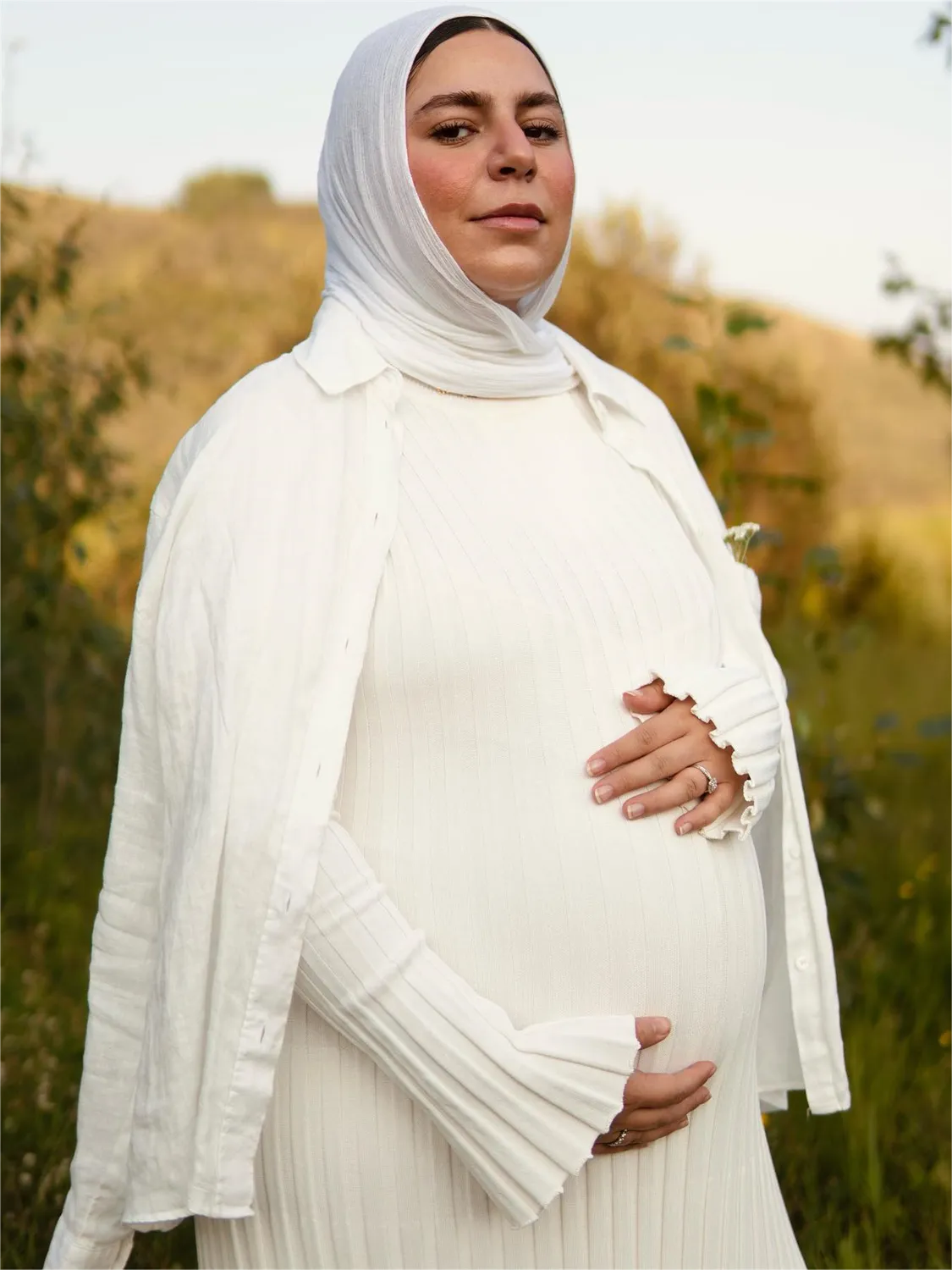 Fall New Sleeved Knit Midi Dress