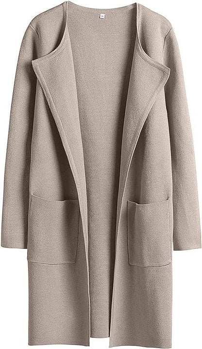 Women's Open Front Knit Cardigan