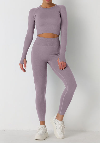 Yoga Workout Bundle Top+Legging Set