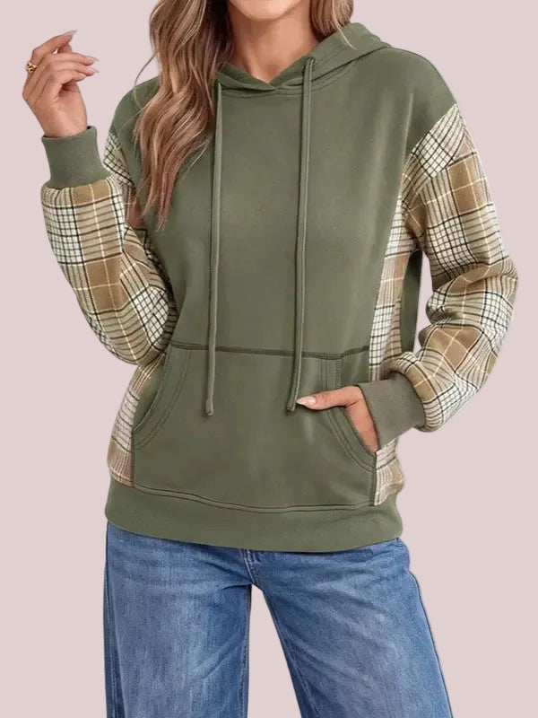 Women's Casual Cotton Loose-Fit Hoodie Sweatshirt