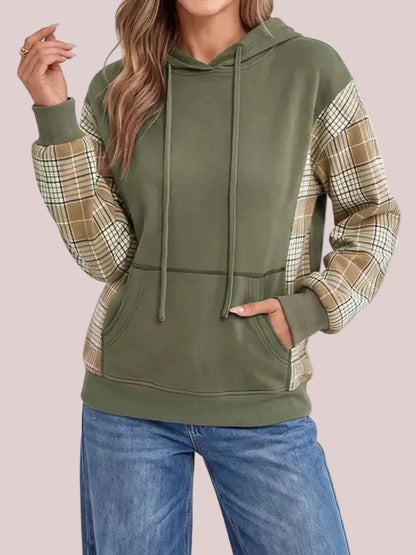Women's Casual Cotton Loose-Fit Hoodie Sweatshirt