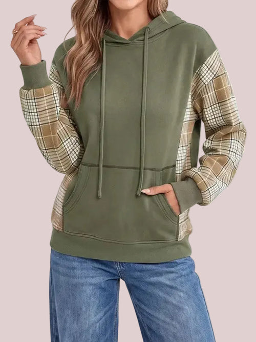Women's Casual Cotton Loose-Fit Hoodie Sweatshirt