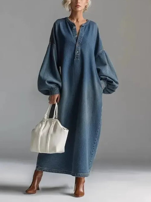 Women's Casual Oversized Denim Dress