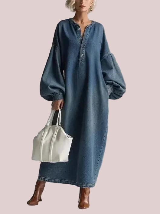 Women's Casual Oversized Denim Dress