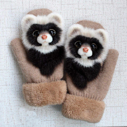 Cute Animal Mittens