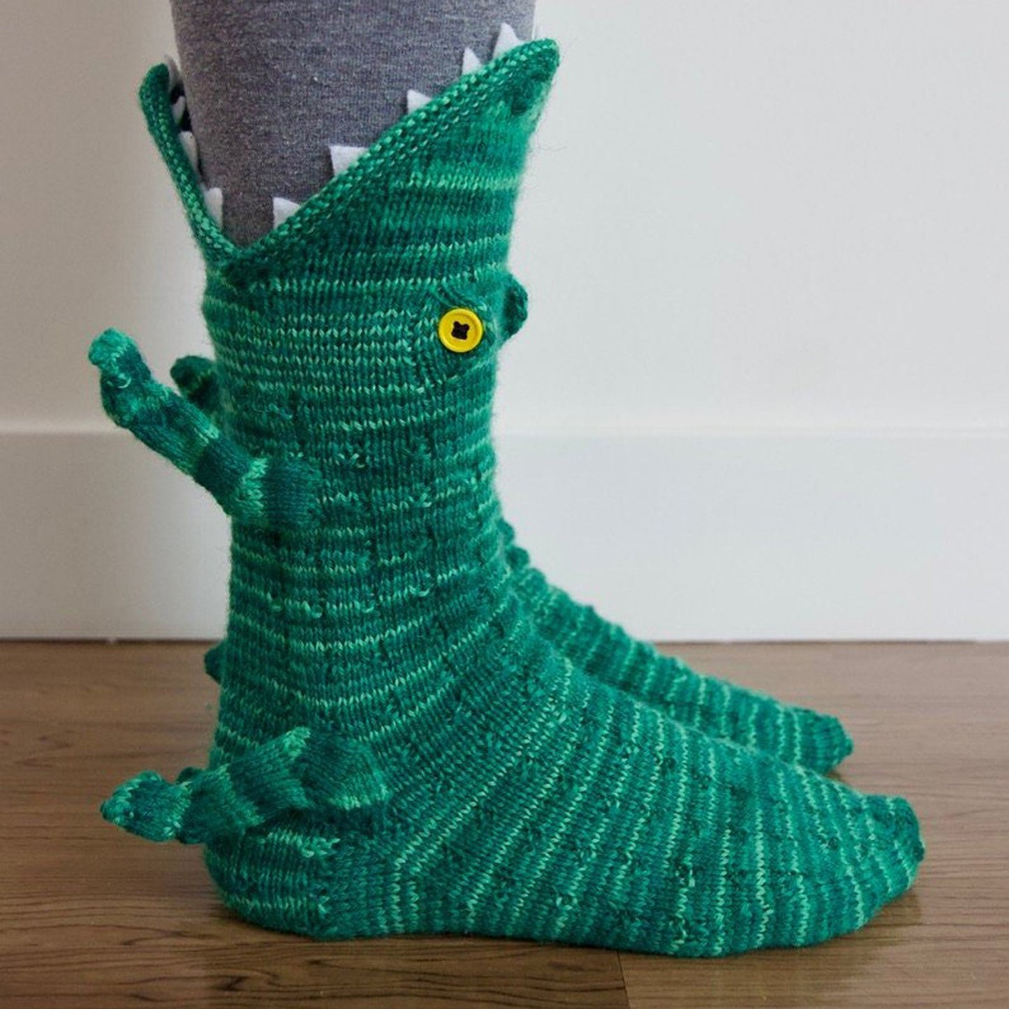 ⏰Sale 50% Off🔥- 3D Knit Crocodile Socks
