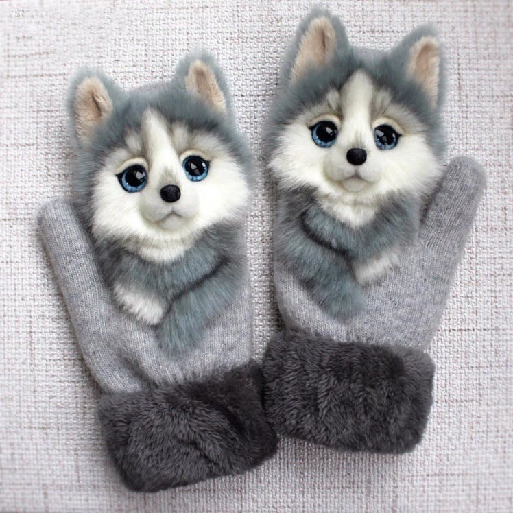 Cute Animal Mittens