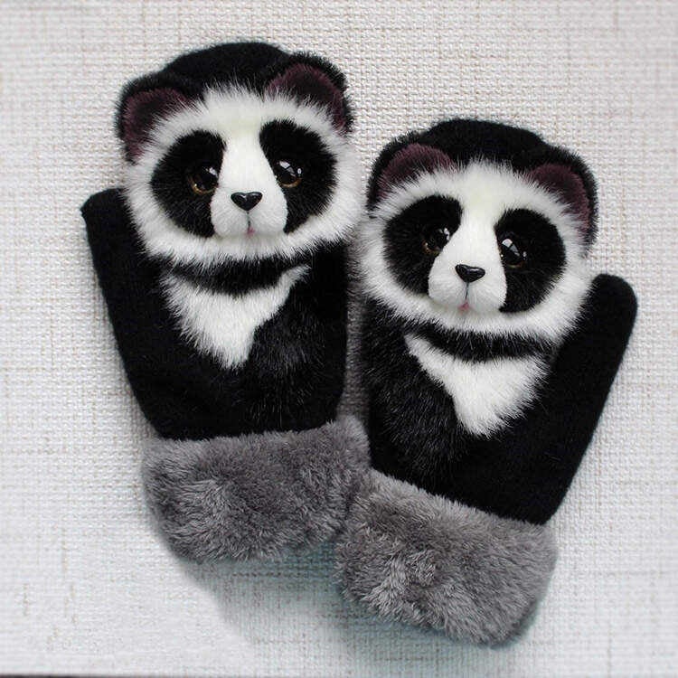 Cute Animal Mittens