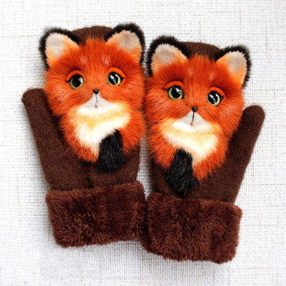 Cute Animal Mittens