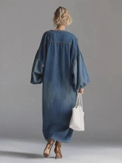 Women's Casual Oversized Denim Dress