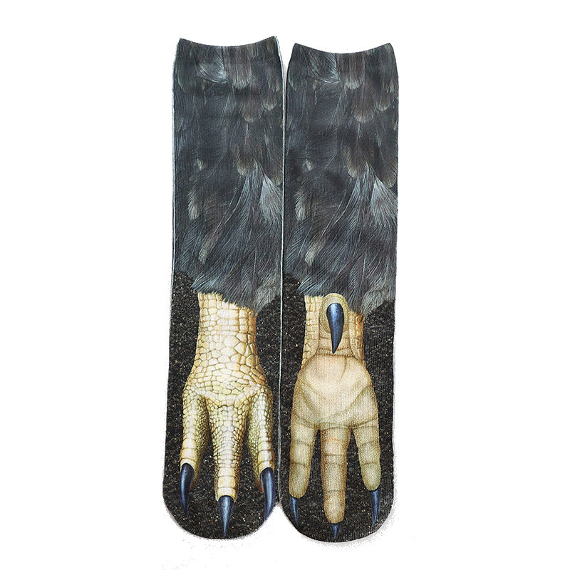 3D Realistic Animal Paw Socks