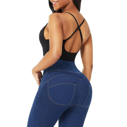 U-plunge Shapewear Low-back Bodysuit for Women