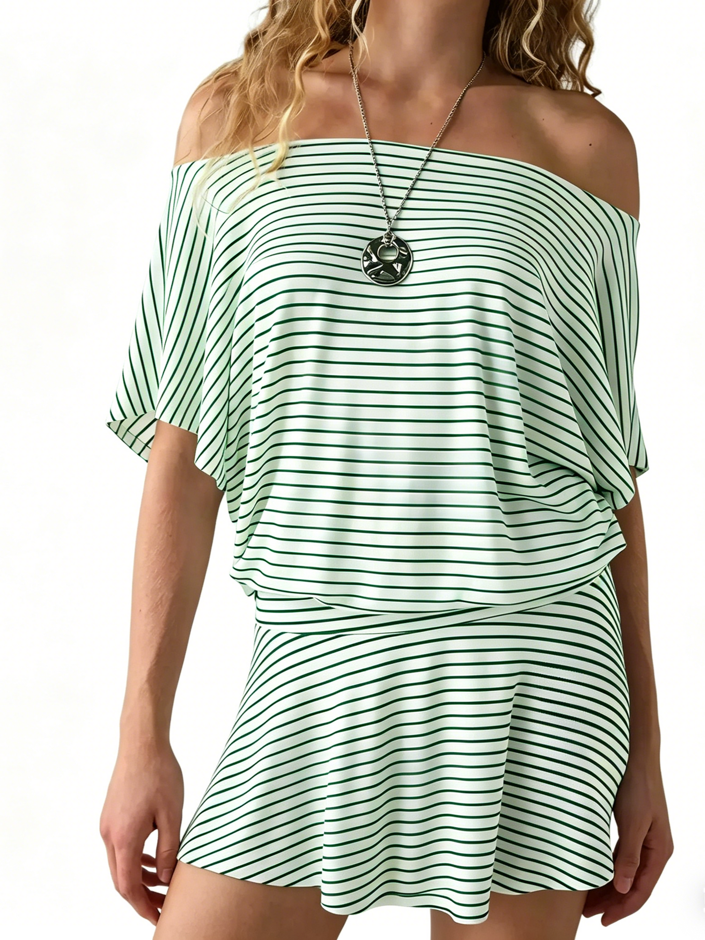 2026 Women's Vibe Sports Off-Shoulder Dress