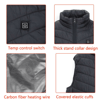 New Unisex Warming Heated Jacket/Vest🧥(Without rechargeable battery)