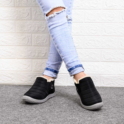 Winter Snow Boots Fur Lined Warm Ankle Boots