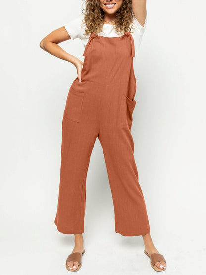 Women's Relaxed Wide Leg Jumpsuit