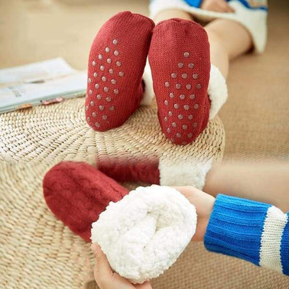 New Winter Velvet Warm Floor Socks