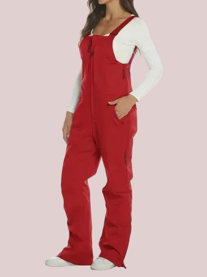 Women's Insulated Waterproof Snow Bibs