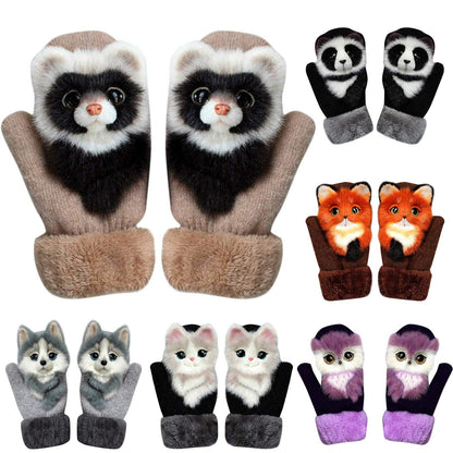 Cute Animal Mittens