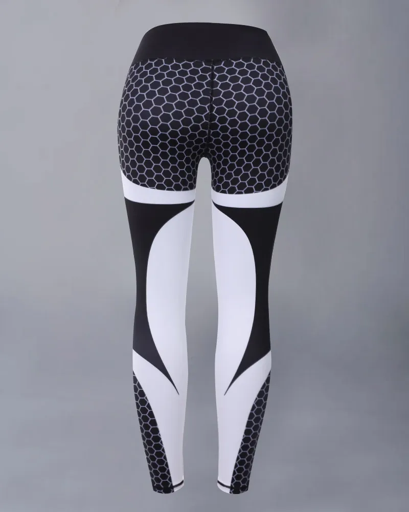 New Colorblock Butt Lifting High Waist Sports Leggings