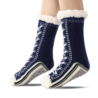 🔥Ultra-thick Cashmere Slipper Home Socks