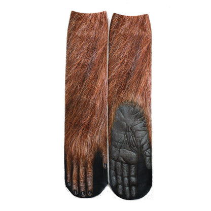 3D Realistic Animal Paw Socks