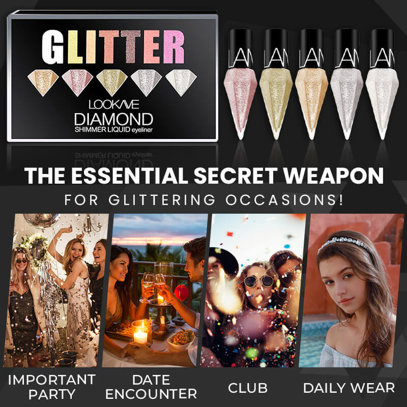 Diamond Glittering Liquid Eyeliner