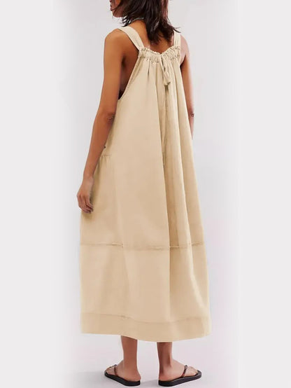 Women's Versatile Overall Maxi Dress