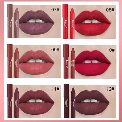 12 Colors Matte Lipstick Pen - Buy More Save More